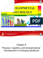 Chapter 9 Physical Cognitive and Socioemotional Development in Early Adulthood