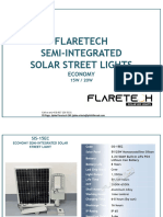 Economy Semi-Integrated Solar Street Lights With Price Updated