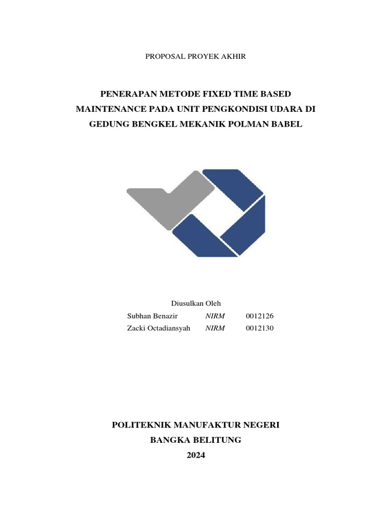 Penerapan FTBM pada AC Polman Babel | PDF