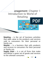 Retail Management Chapter 1
