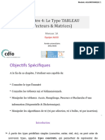 Vecteurs Matrices 2022-2023