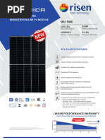 1 - Osda Oda610-33v-Mhdrz 610w Bifacial - Datasheet | PDF | Energy ...