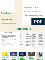 Conditionals and Sunjunctives