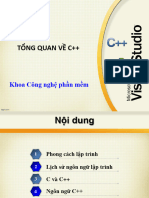 Chuong 01 - Tong Quan Ve C++