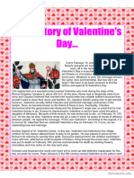 The History of Valentine's Day - Text