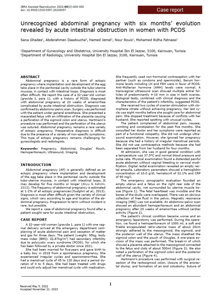 2726 Unrecognized PDF Uterus Pregnancy