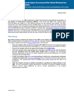 Summary Economic Impact Assessment Global Minimum Tax January 2024