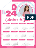 Capa Planner Floral Fofo Ilustração Rosa e Amarelo