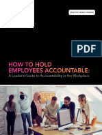 Niagara Institute - How To Hold Employees Accountable