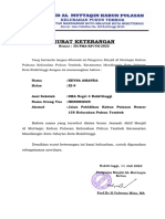 Surat Keterangan Jemaah Mesjid