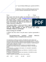 Atividade de Química 3 ANOS Fatores Que Influenciam As Reaçoes 0405 A 08052020