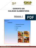Experto en Calidad Alimentaria - Modulo 1 - Bloque 1
