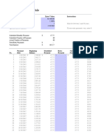 Payment Schedule Template 08