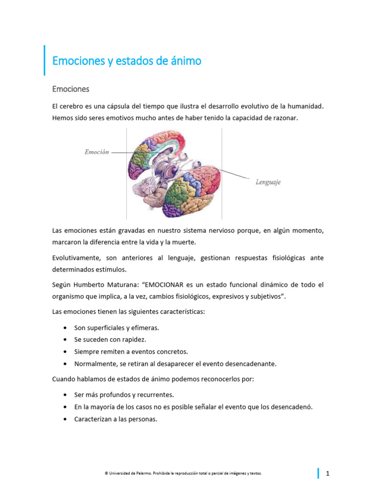 Emociones y su impacto en el liderazgo | PDF | Las emociones ...