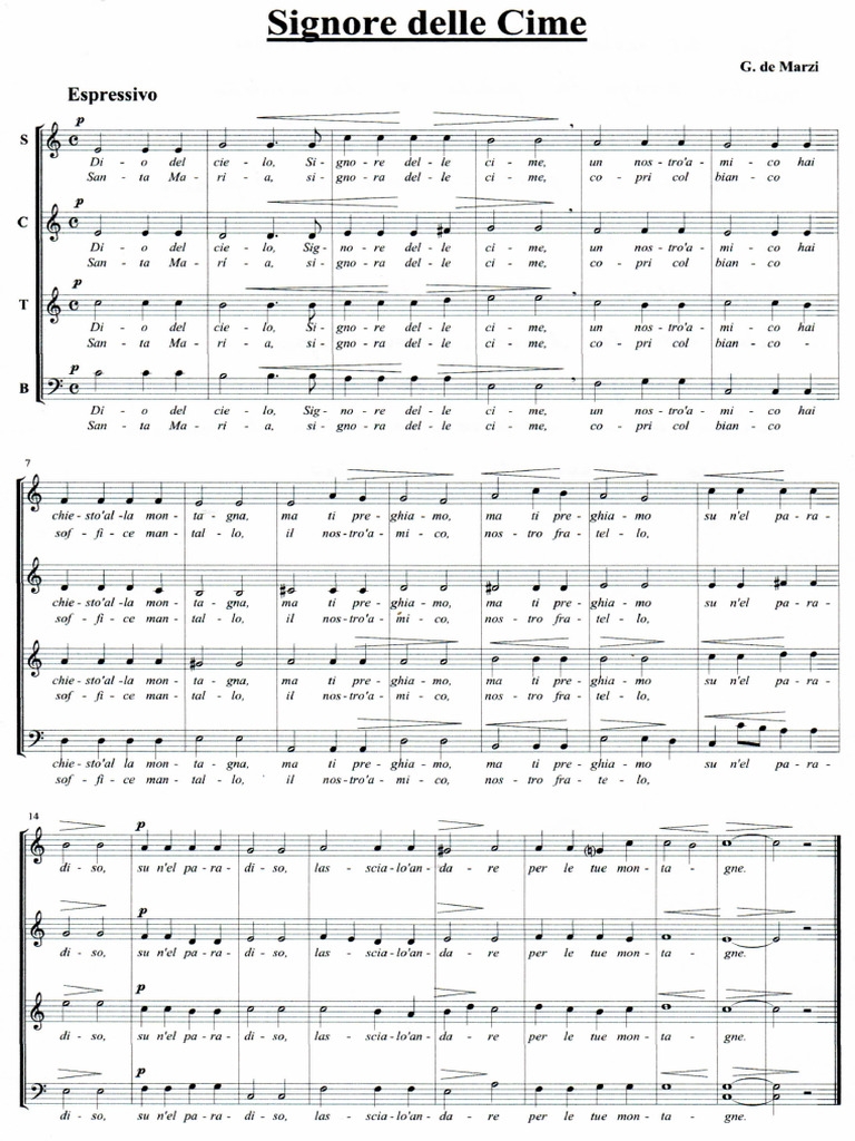 ITALIA DE MARCI, G. Signore delle cime. PDF