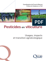 Pesticides Viticulture: Usages, Impacts Et Transition Agroécologique