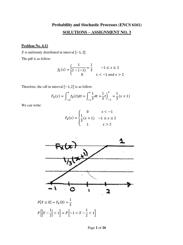 Solutions Assignment No 3 Pdf Science Mathematics