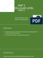 UNIT 3 Cellular Level (Part 1) 2024