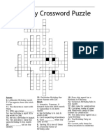 Birthday Crossword Puzzle 140332 6162e861