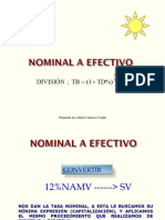 Nominal A Efectivo