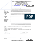 PKL-3A (Form Pendaftaran PKL), PKL-3B (Form Audiensi Semhas PKL) Dan PKL-3E (Form Perpanjangan Laporan PKL)