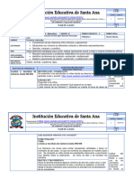 Plan de Clase de Matematica Hasta 5 Semana