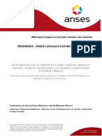 ANSES LSAliments LSA-INS-0084 Version