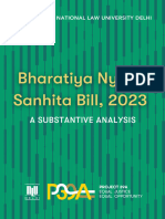 Bharatiya Nyaya Sanhita Bill 2023 Research Brief