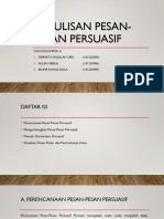 Penulisan Pesan-Pesan Persuasif