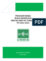 Program Kerja Waka Kesiswaan 2022-2023