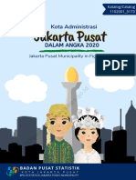 Kota Admnistrasi Jakarta Pusat Dalam Angka 2020