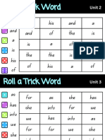 Roll A Trick Word