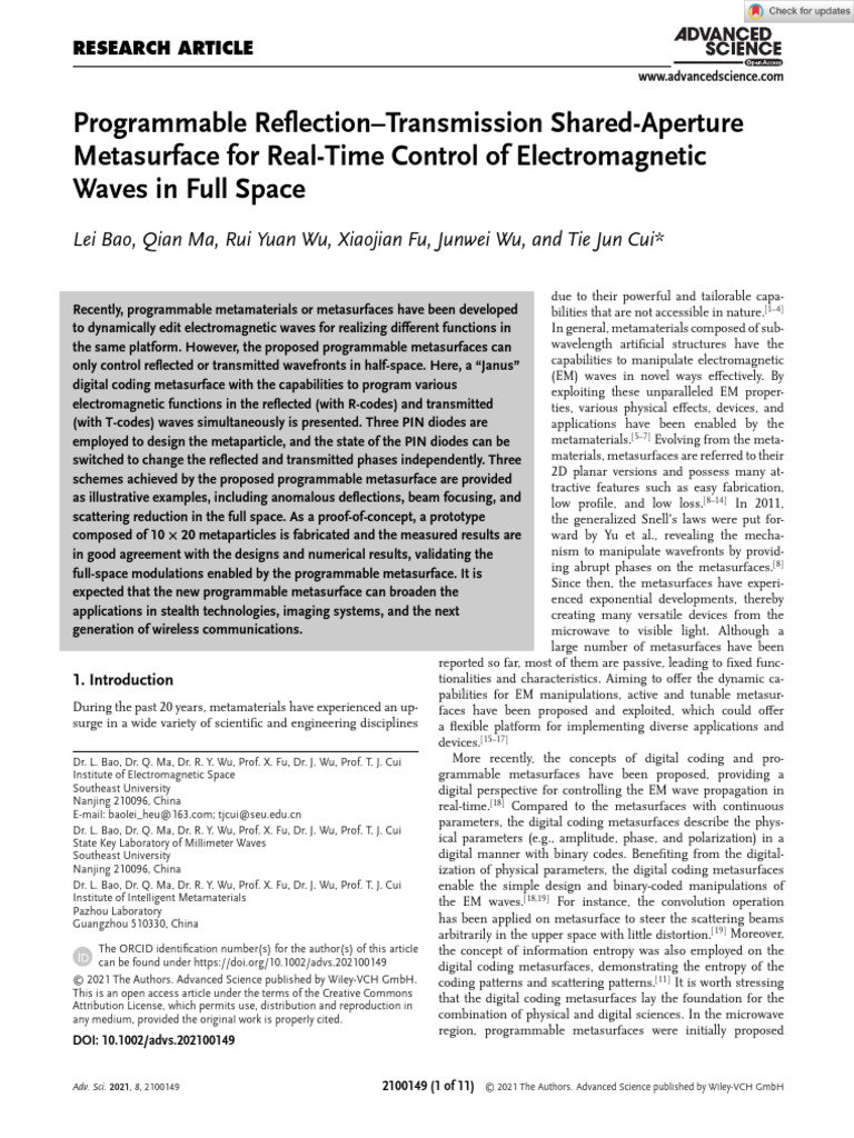 bao-et-al-2021-programmable-reflection-transmission-shared-aperture