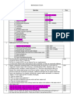 Biomolecules-PYQ