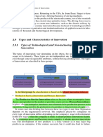 Innovation - Types & Characteristics