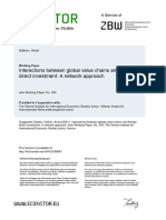 Interactions Between Global Value Chains and Foreign Direct Investment: A Network Approach