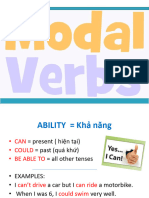 Modal Verbs