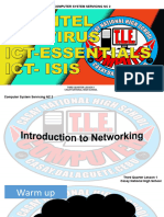 01 Introduction To Networking November 5, 2018