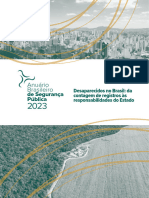 Anuario 2023 Texto 04 Desaparecidos No Brasil Da Contagem de Registros As Responsabilidades Do Estado