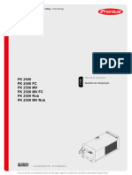 Manual de Instruções FK2500C