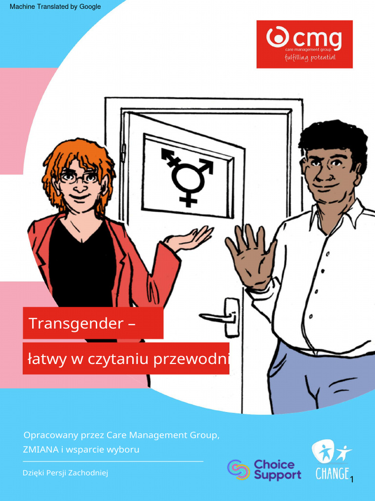 Transgender Easy Read Guide For Web | PDF