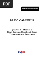 Basic Calculus q3 Module 2