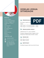 Goklas Josua Sitindaon: Profile