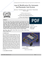 Design & Modification On Automatic and Pneumatic Jack System