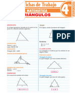 Triangulos para Cuarto Grado de Secundaria