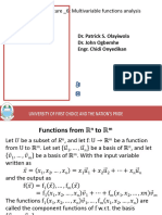 Geg 311 Multivariable Function Analysis PDF