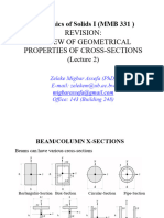 Lecture 2 - Mechanics of Solids I - MMB 331 - 311 Edited