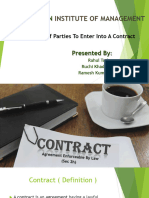 Capacity To Contract