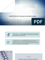 Uji Statistik Dalam Analisa Data