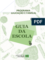 GUIA DA ESCOLA Programa Educação e Familia
